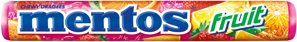 Mentos Fruit Candy Roll, 40 Rolls