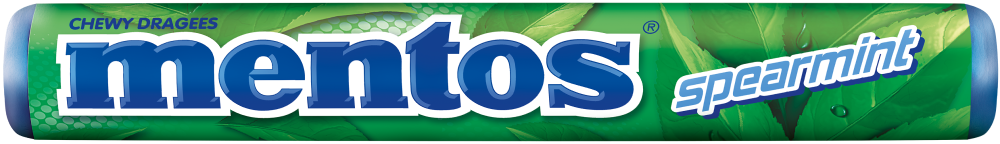 Mentos Spearmint Candy Roll, 40 Rolls