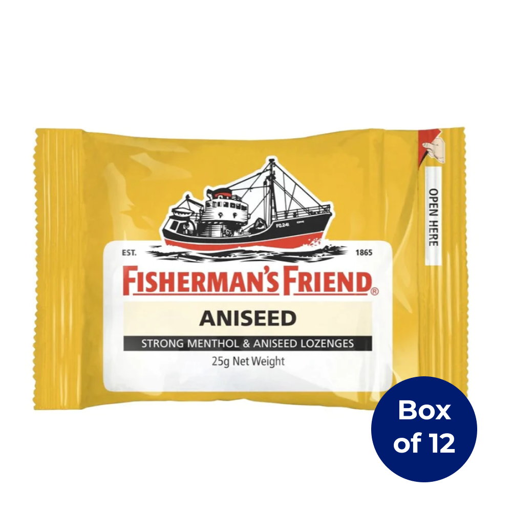 Fisherman's Friend Aniseed Lozenges 25g (Box of 12)