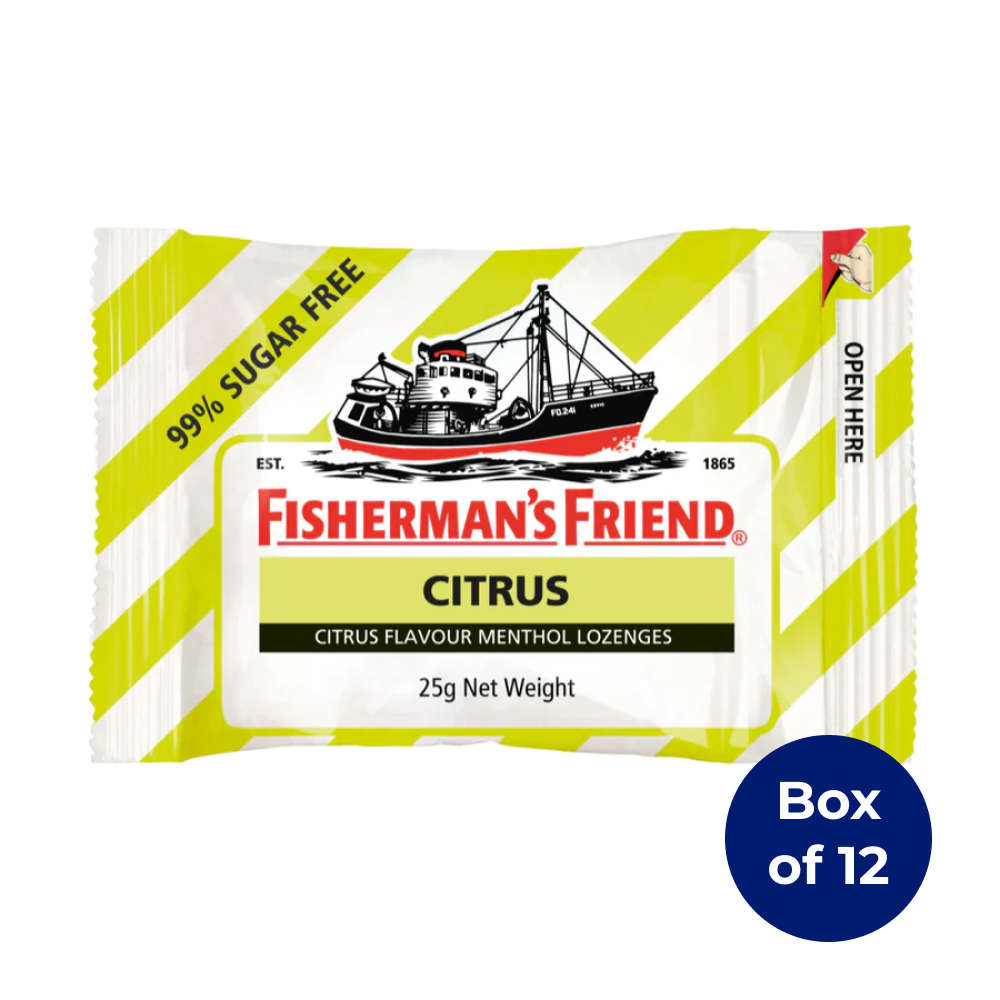 Fisherman's Friend Citrus  Lozenge 25g (Box of 12)