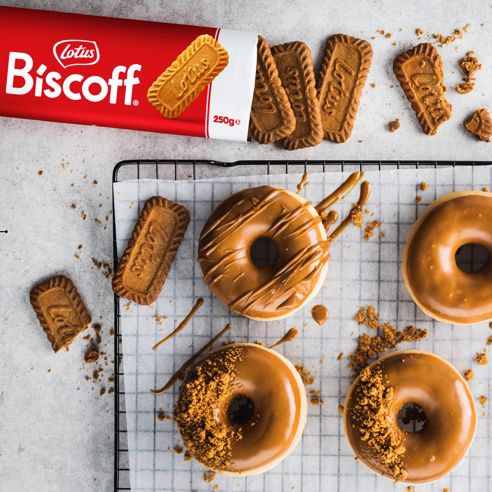 Lotus Biscoff Classic Biscuits 250g (Box of 10)