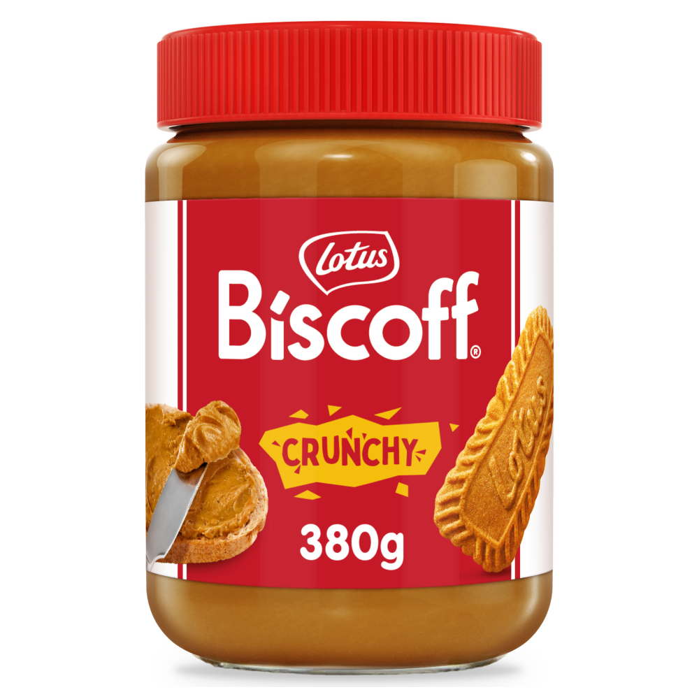 Lotus Biscoff Spread (Crunchy) 380g (Box of 6)