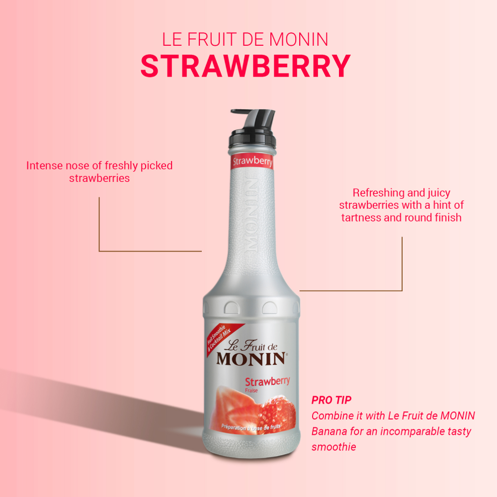 Monin Strawberry Puree