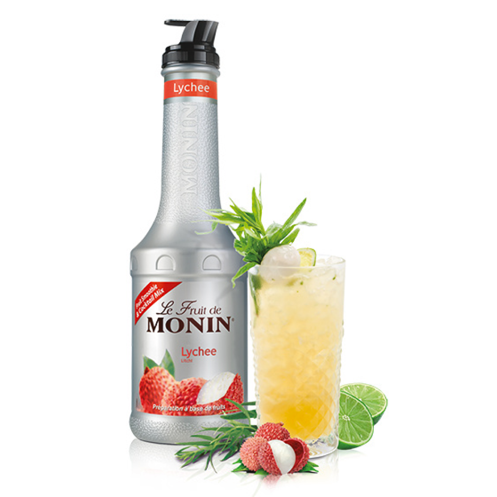 Monin Lychee Puree 1L (Box of 4)