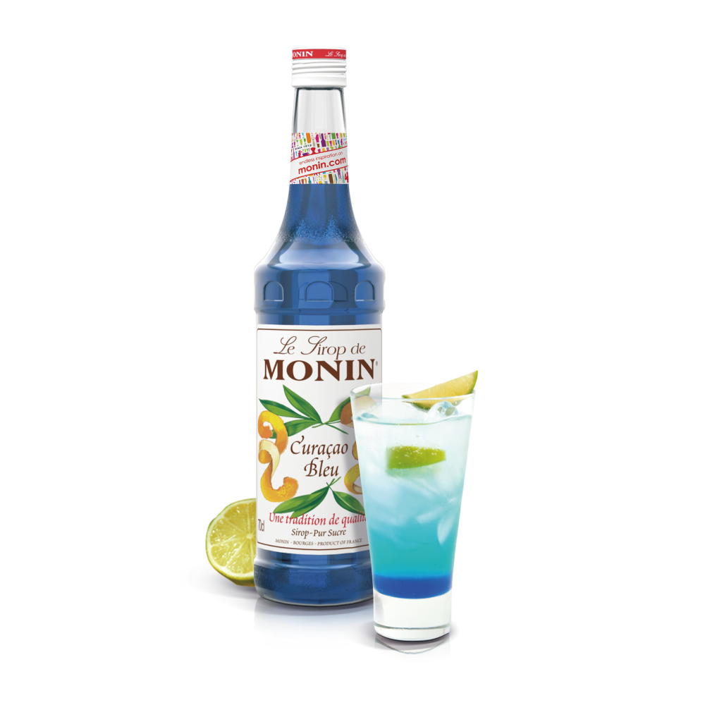 Monin Blue Curacao Syrup 700ml (Box of 6)