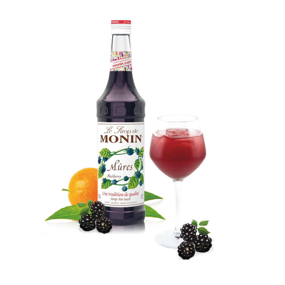 Monin Blackberry Syrup 700ml (Box of 6)