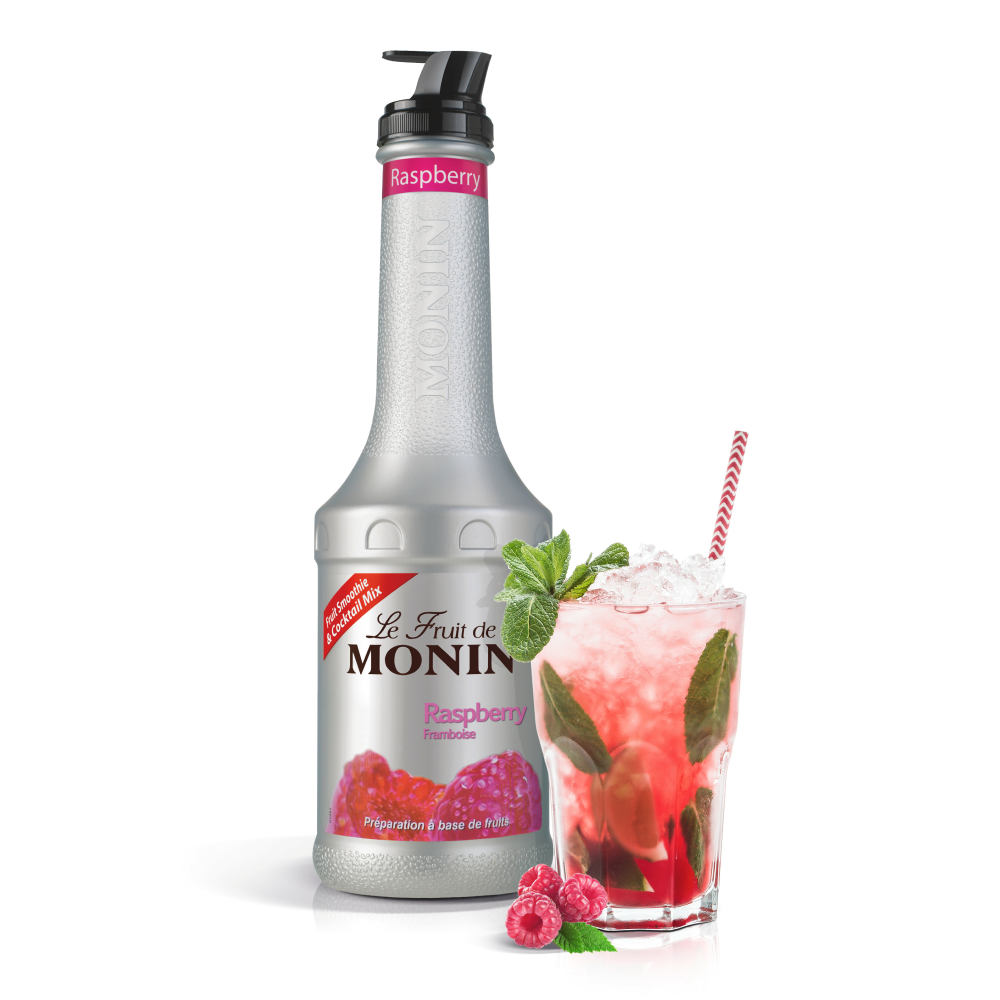 Monin Raspberry Puree 1L (Box of 4)