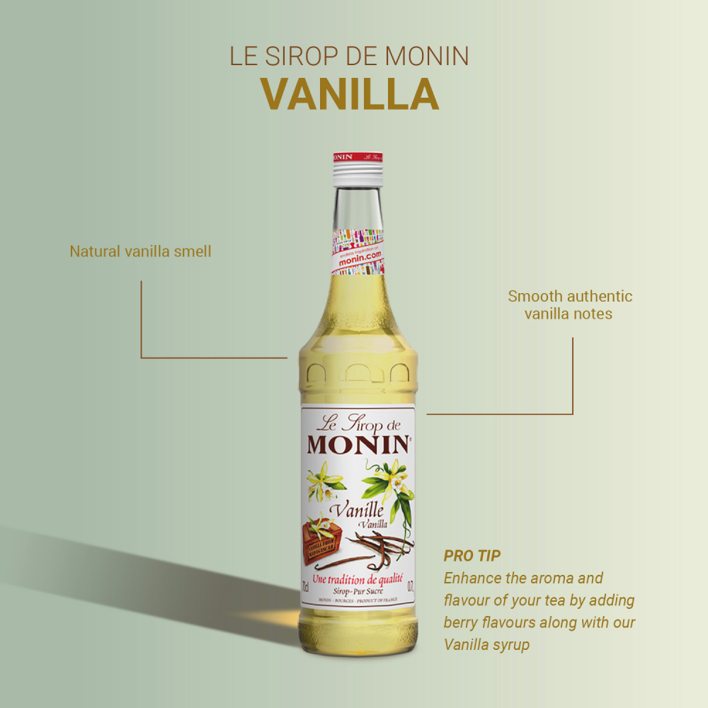 Monin Vanilla Syrup 700ml