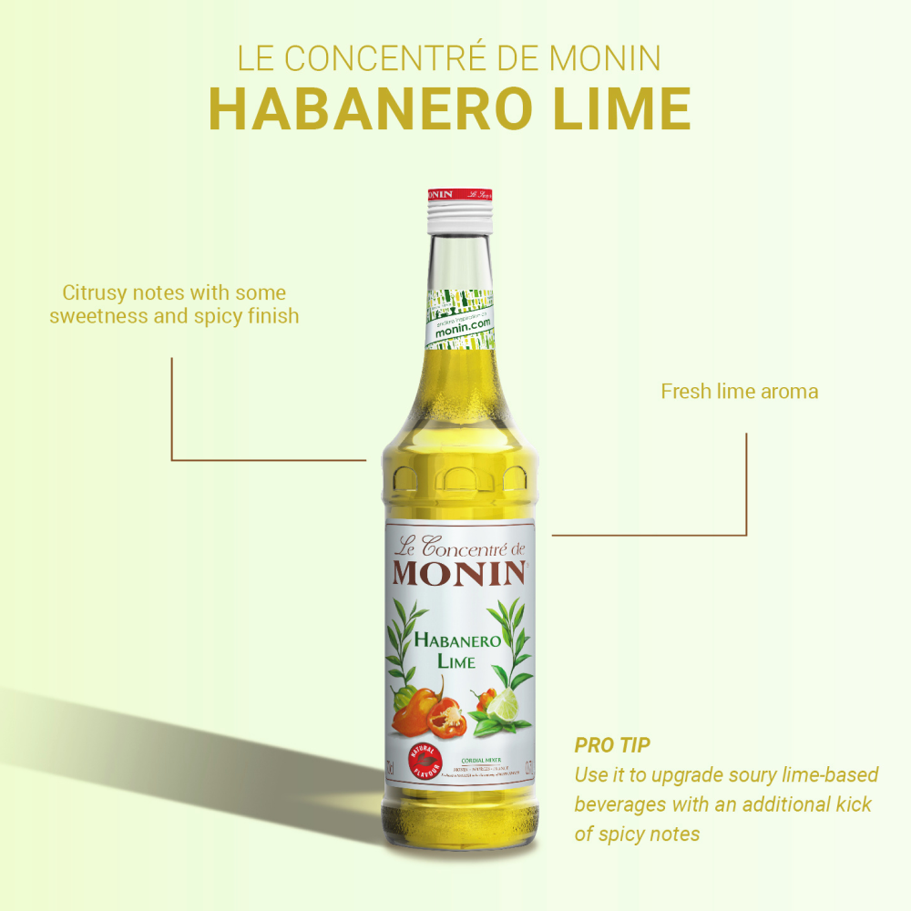 Monin Habanero Lime