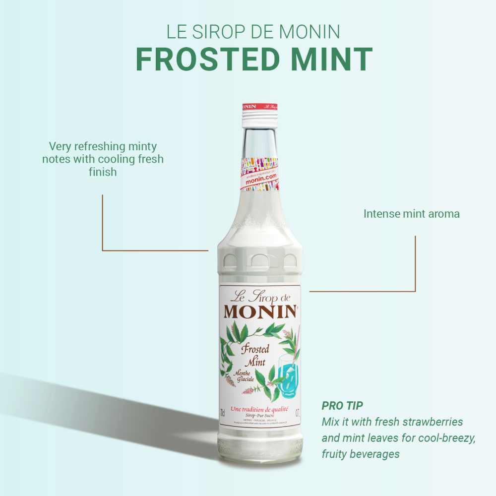 Monin Frosted Mint Syrup