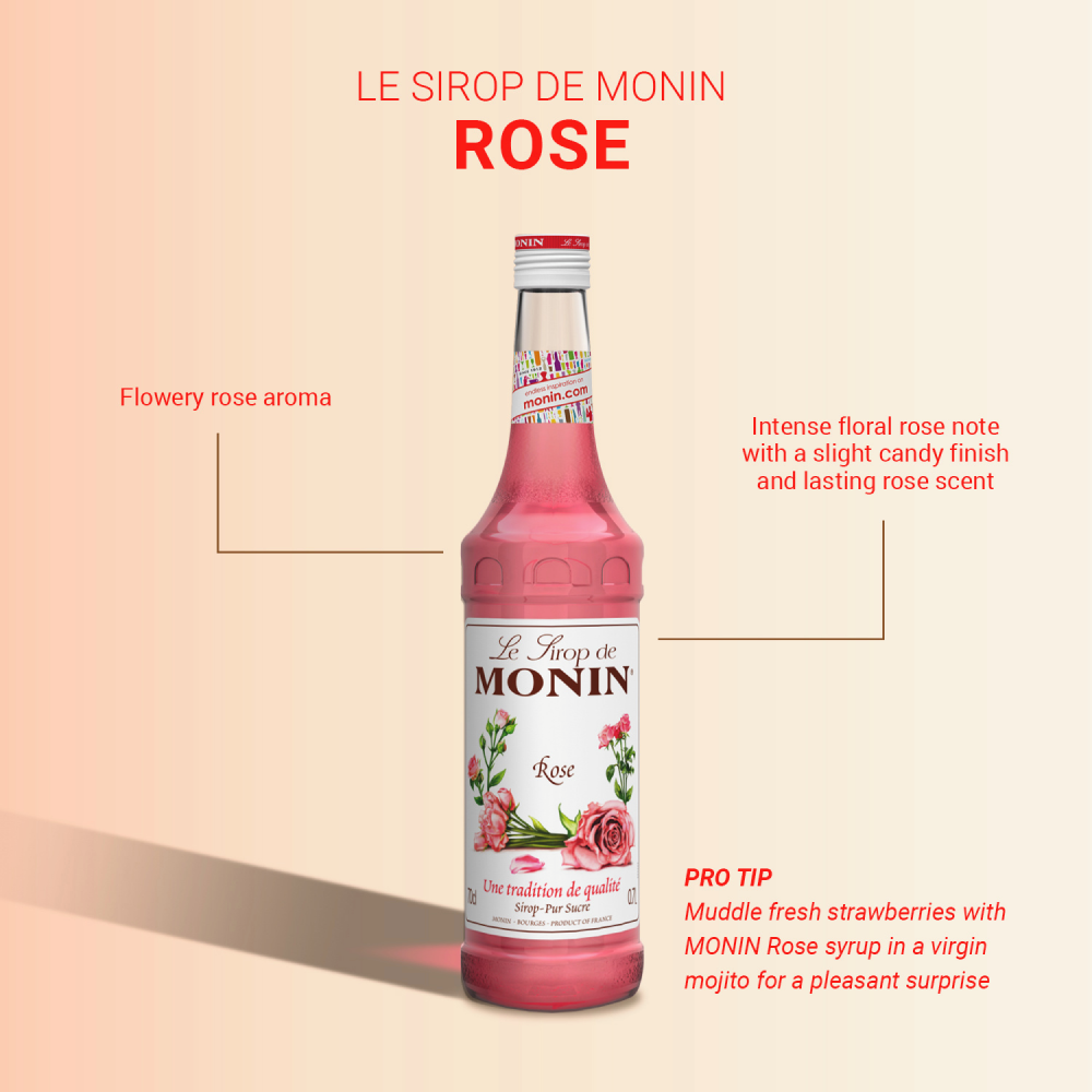 Monin Rose Syrup