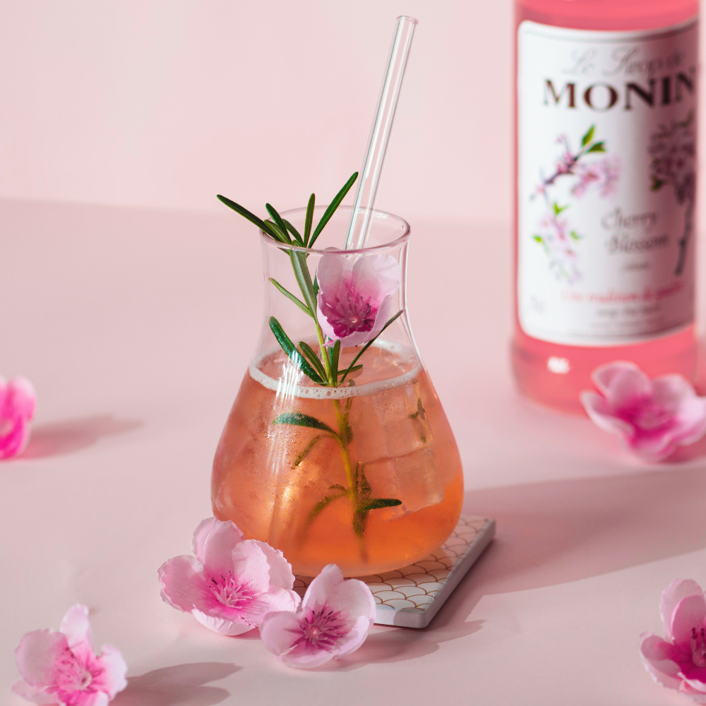 Monin Cherry Blossom Syrup 700ml (Box of 6)