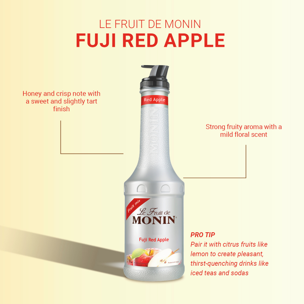 Monin Fuji Red Apple Puree