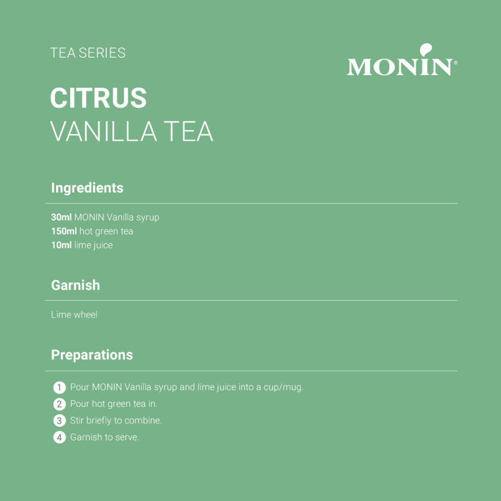 Monin Vanilla Syrup 700ml