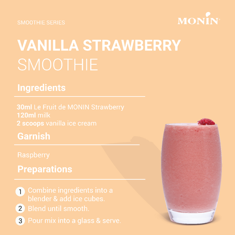 Monin Strawberry Puree