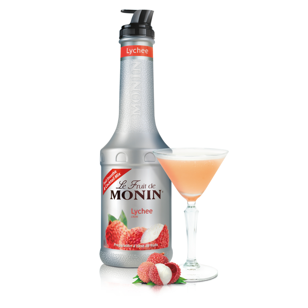 Monin Lychee Puree 1L (Box of 4)