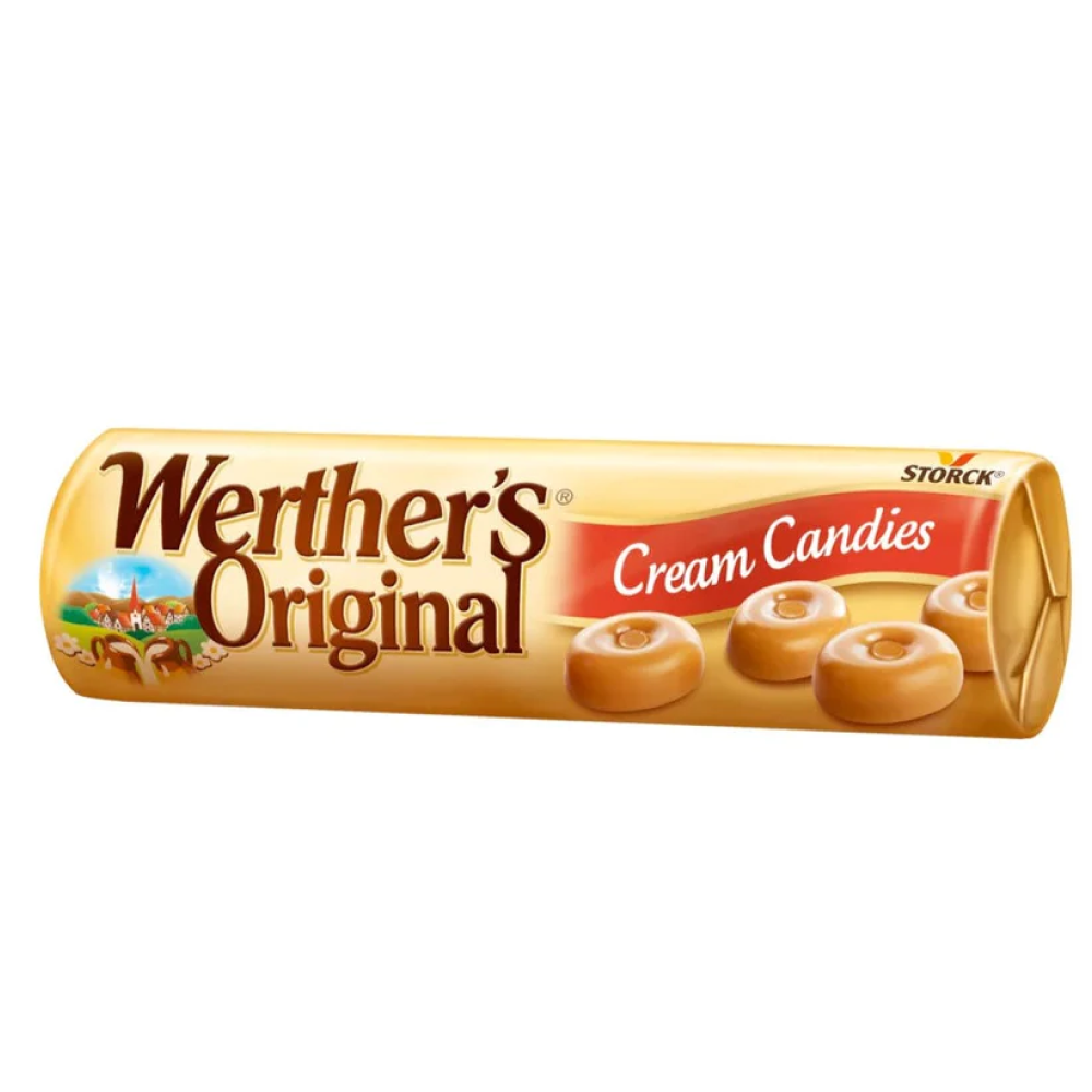 Werther's Original Cream Candies Roll 50g (Box of 24)