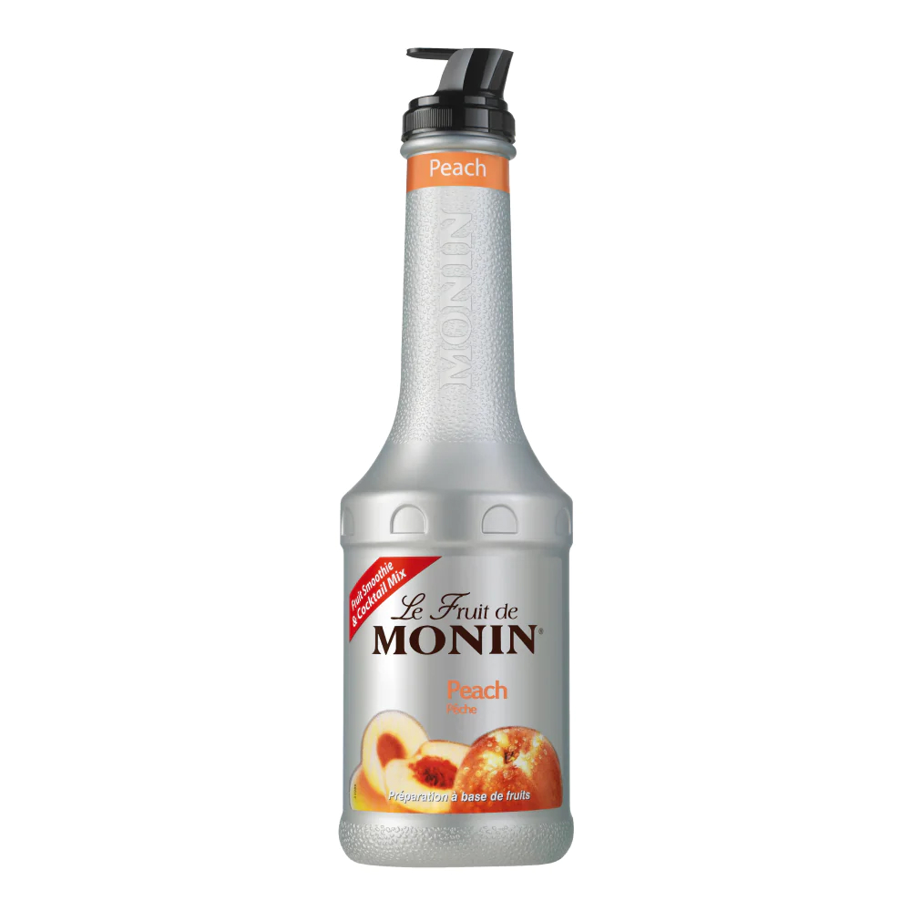 Monin Peach Puree 1L (Box of 4)