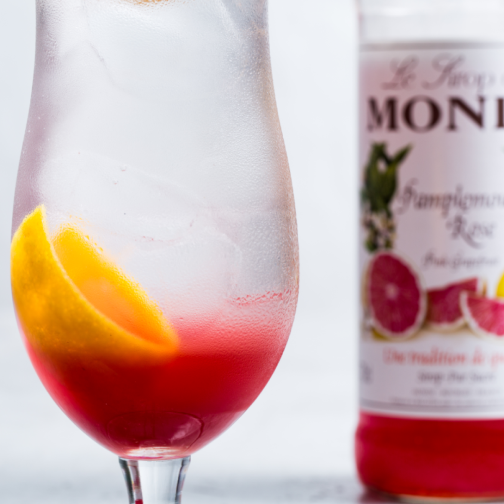 Monin Pink Grapefruit Syrup 700ml (Box of 6)
