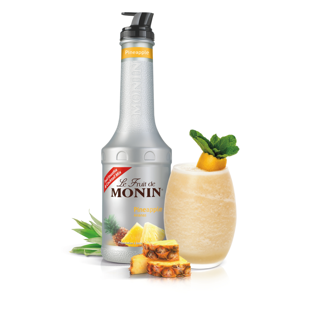 Monin Pineapple Puree 1L (Box of 4)