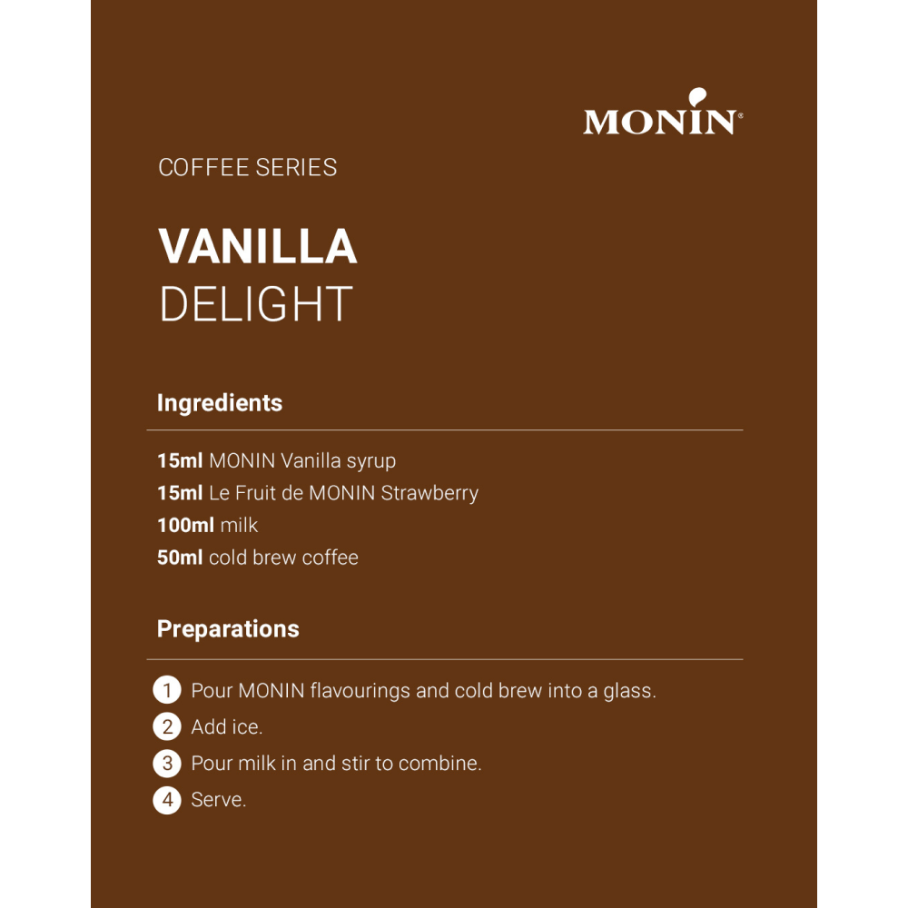 Monin Vanilla Syrup