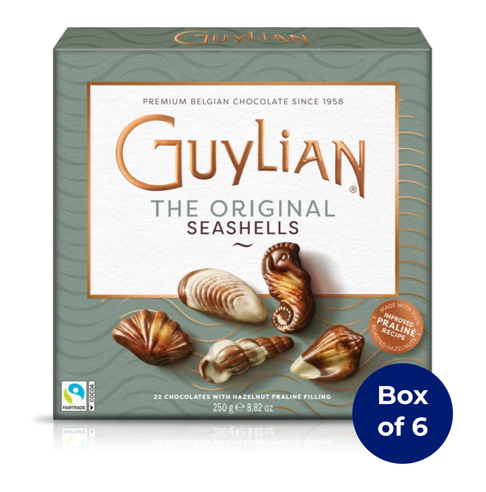 Guylian Chocolate Seashells 250g (Box of 6)