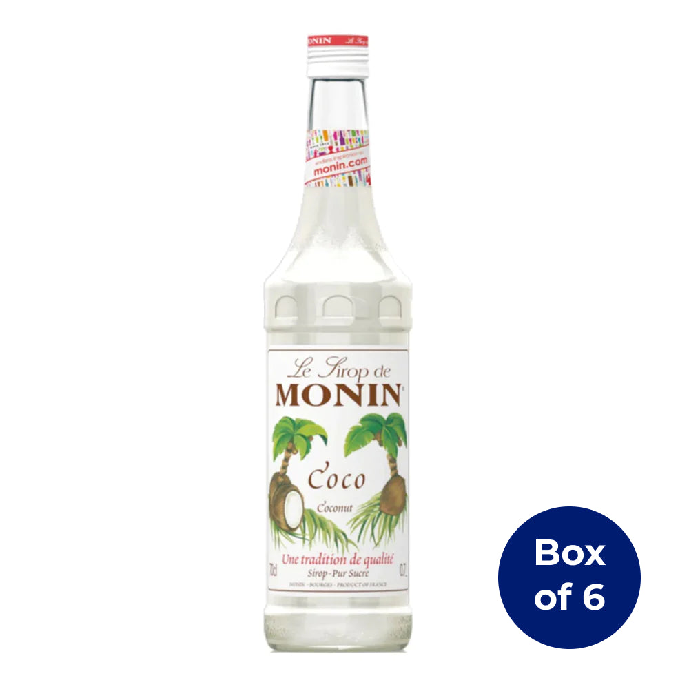 Monin Coconut Syrup 700ml (Box of 6)