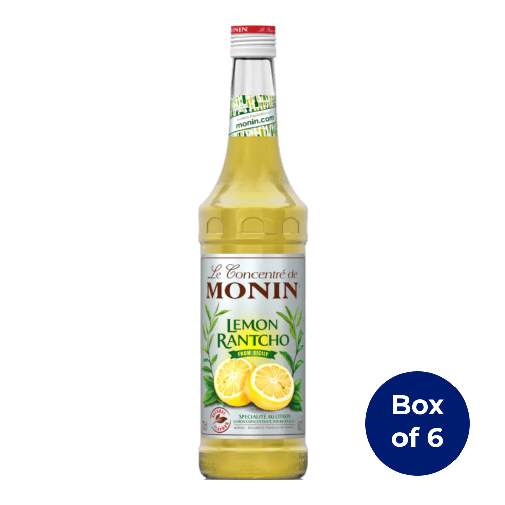 Monin Lemon Rantcho Syrup 700ml (Box of 6)