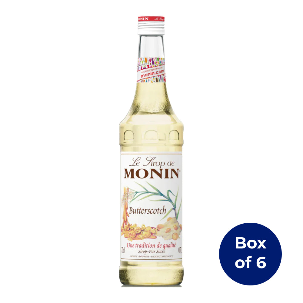 Monin Butterscotch Syrup 700ml (Box of 6)