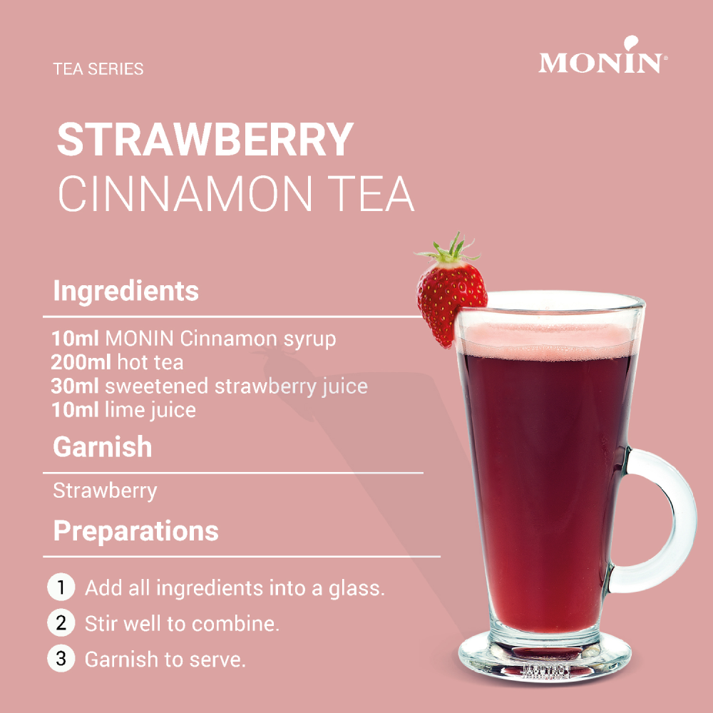 Monin Cinnamon Syrup 700ml (Box of 6)