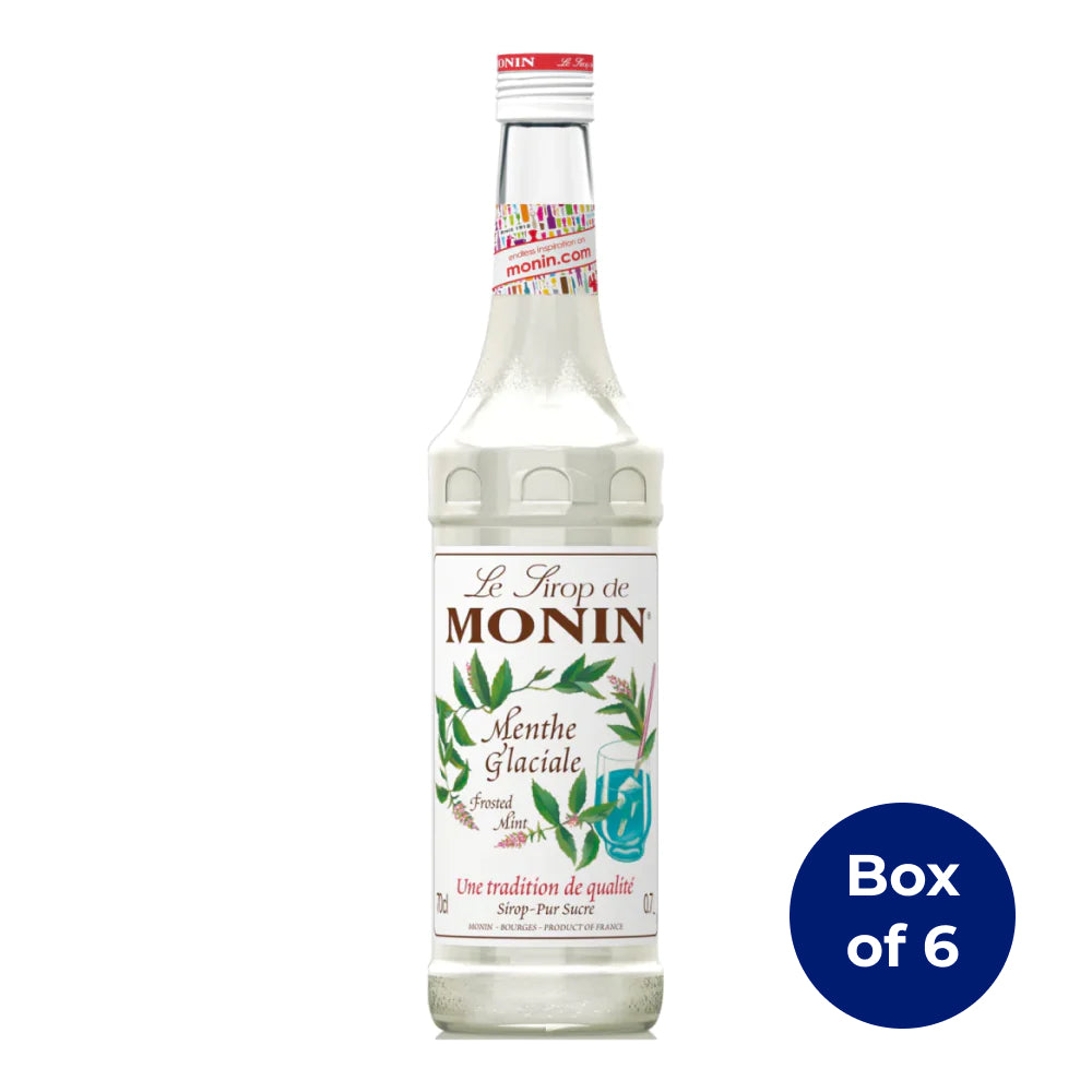 Monin Frosted Mint Syrup 700ml (Box of 6)