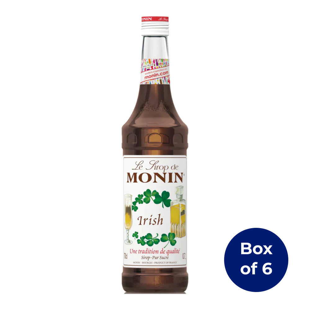 Monin Irish Syrup 700ml (Box of 6)