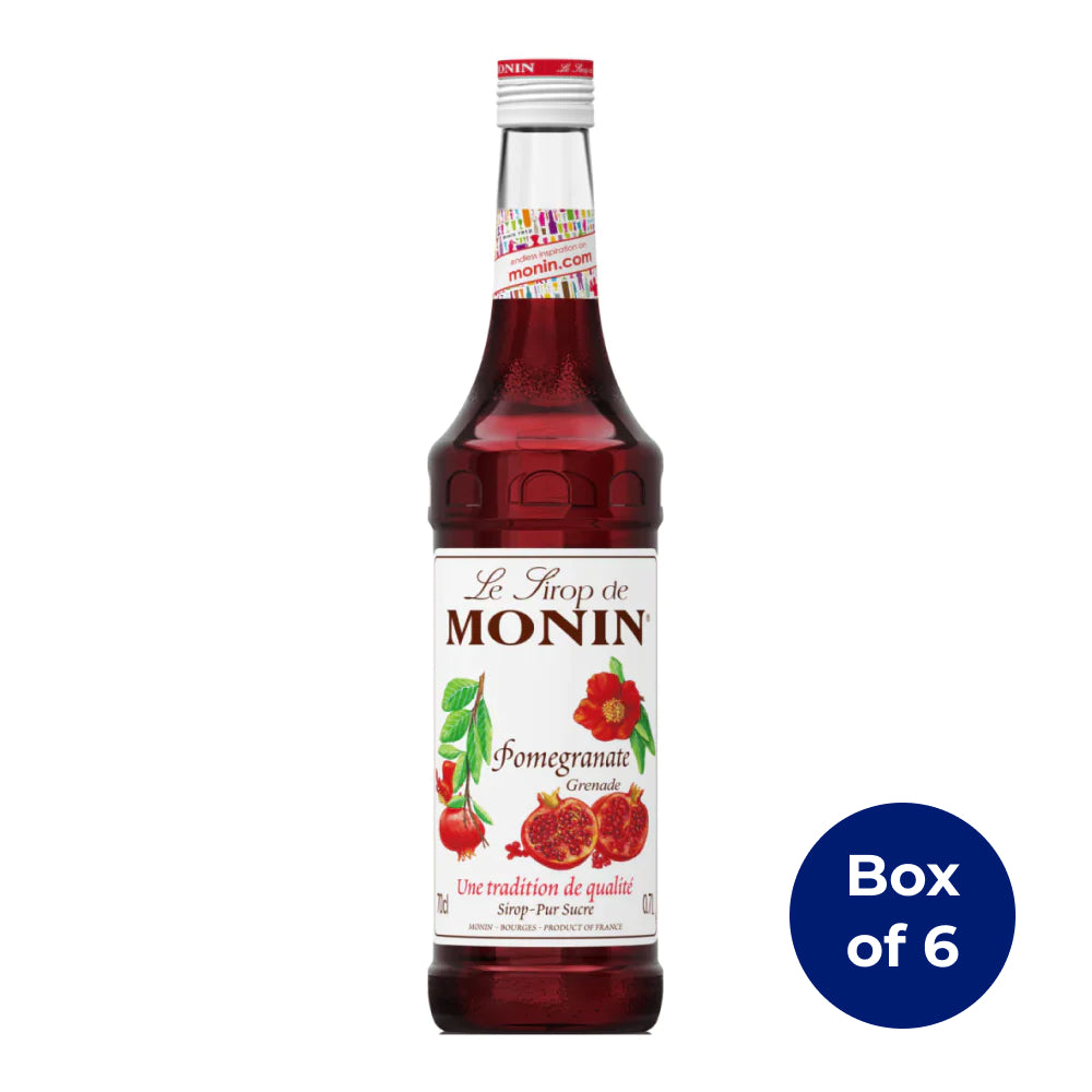 Monin Pomegranate Syrup 700ml (Box of 6)