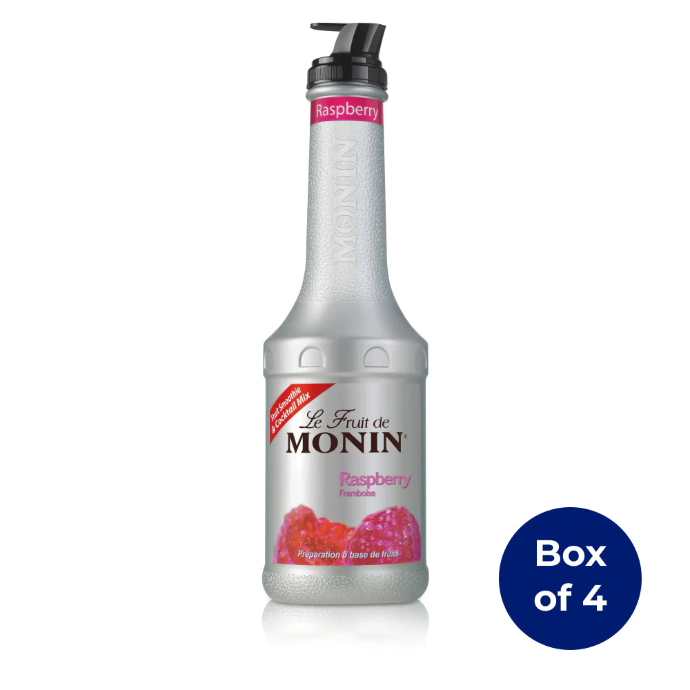 Monin Raspberry Puree 1L (Box of 4)