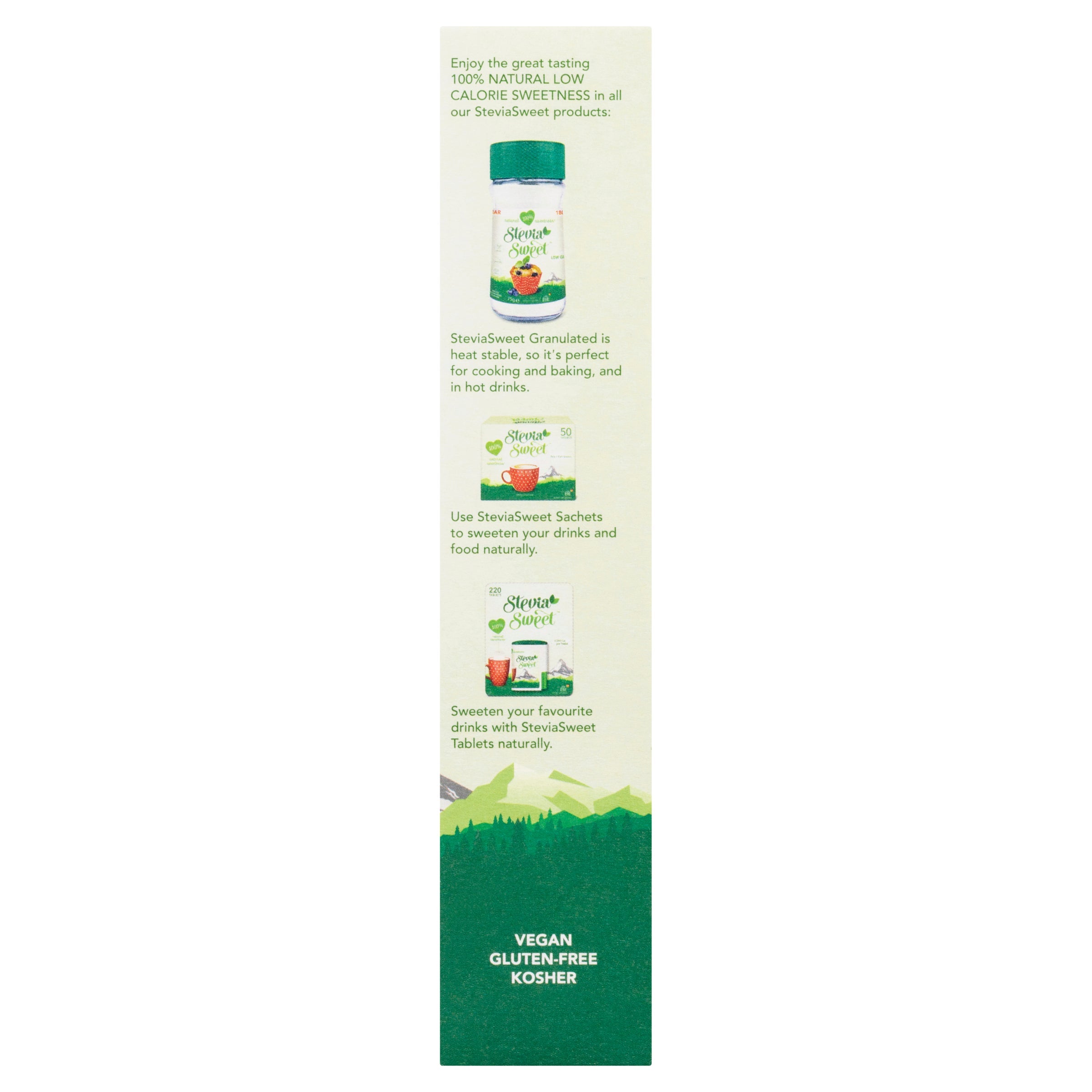 Stevia Sweet Liquid with Agave 125ml (Box of 6)