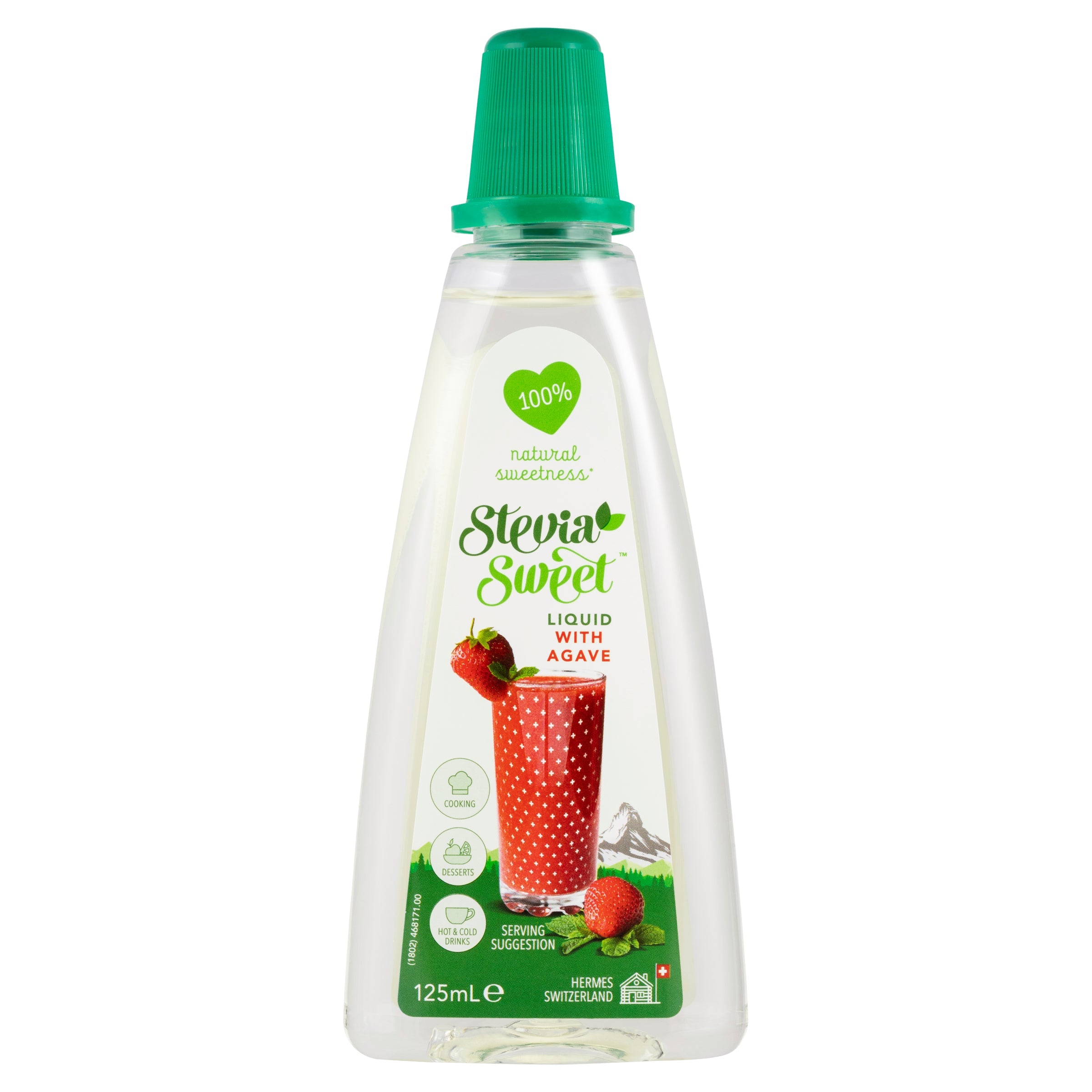 Stevia Sweet Liquid with Agave 125ml (Box of 6)