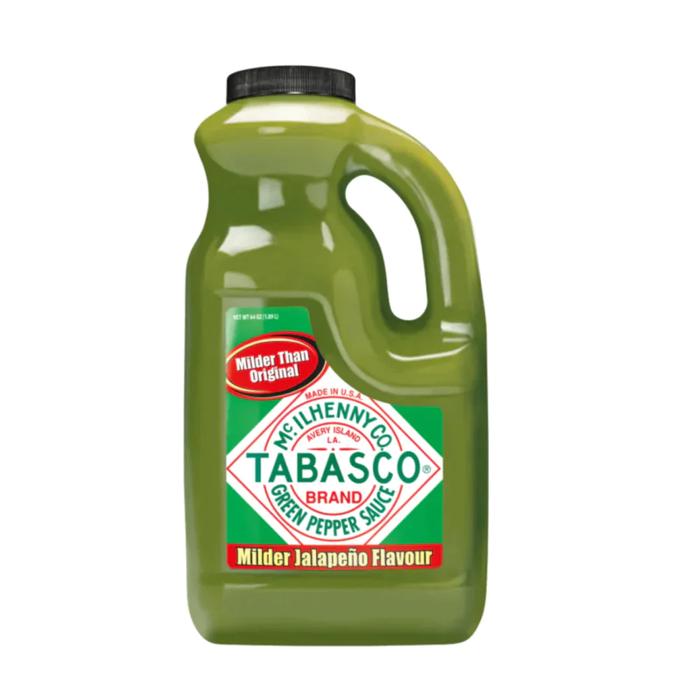 Tabasco Green Pepper Sauce 1.89L (Box of 2)