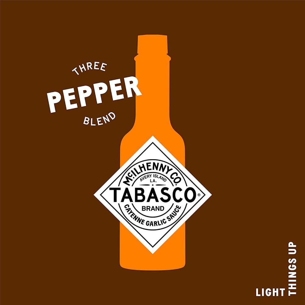 Tabasco Garlic Pepper Sauce 60ml (Box of 12)