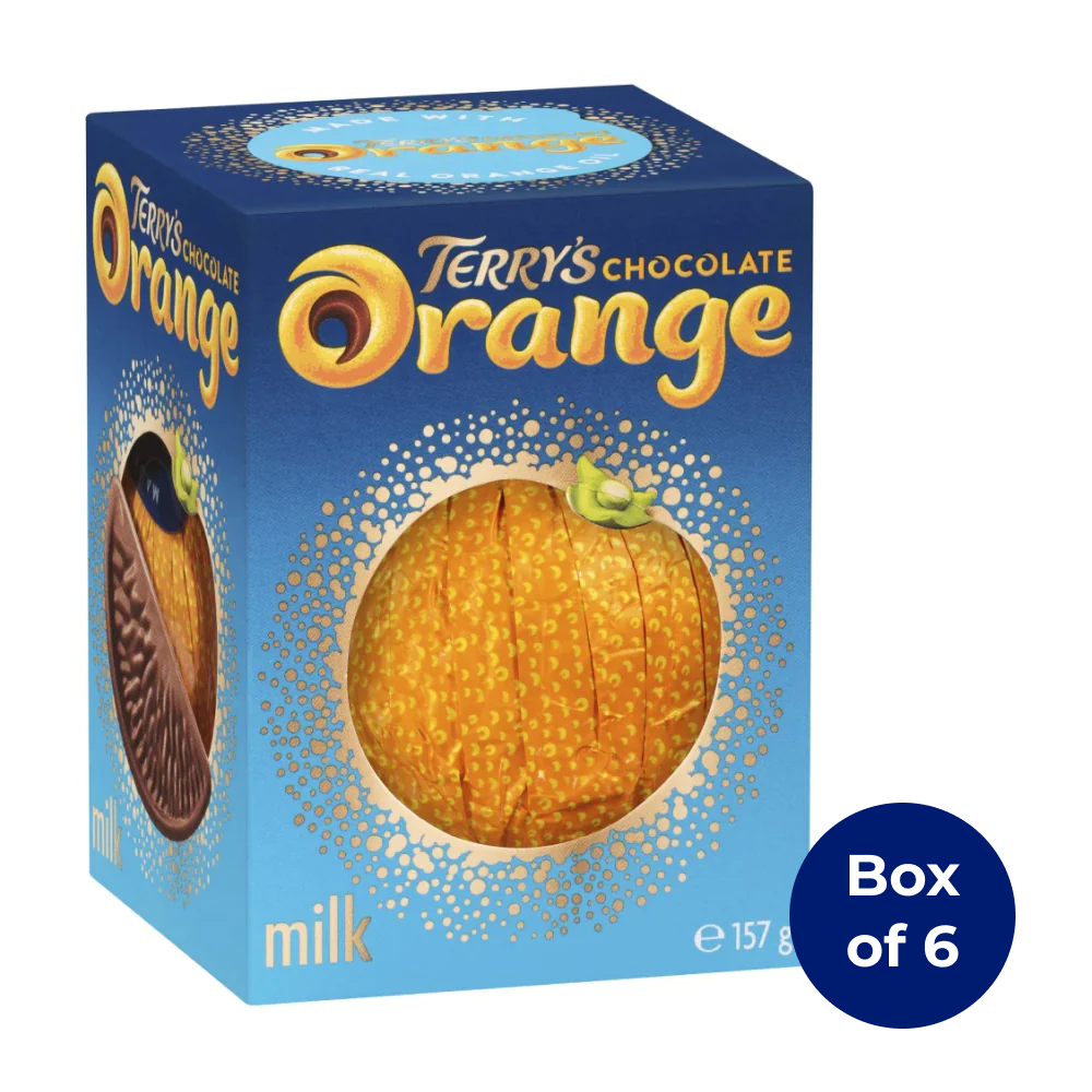 Terry's Chocolate Orange 157g (Box of 6)