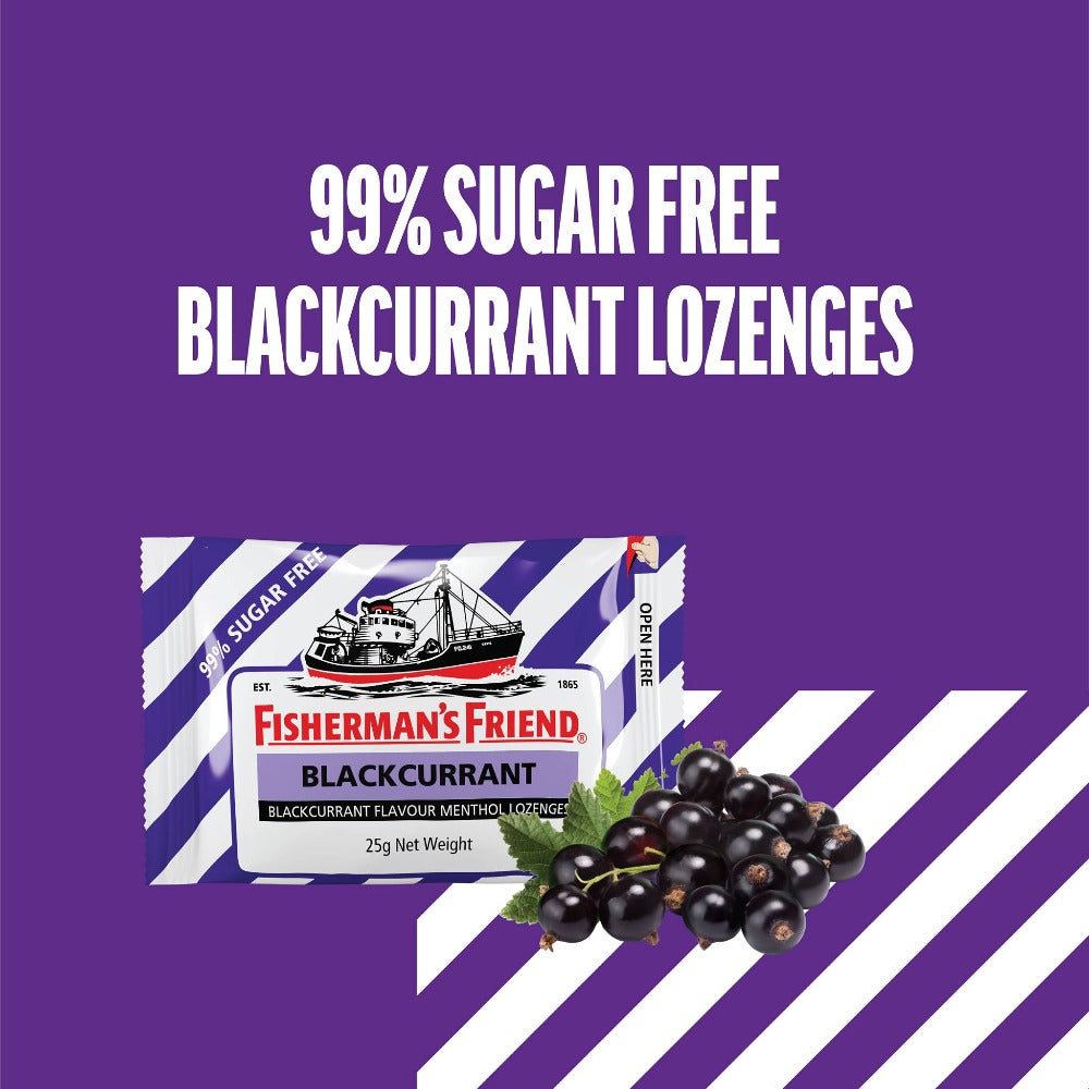 99% Sugar Free Blackcurrant Lozenge