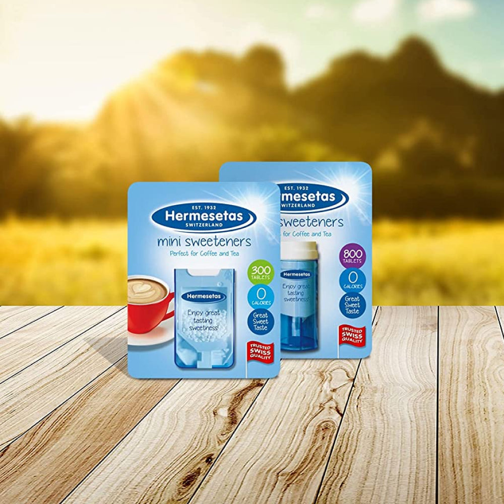 Hermesetas Mini Sweeteners 800 Tablets (Box of 6)