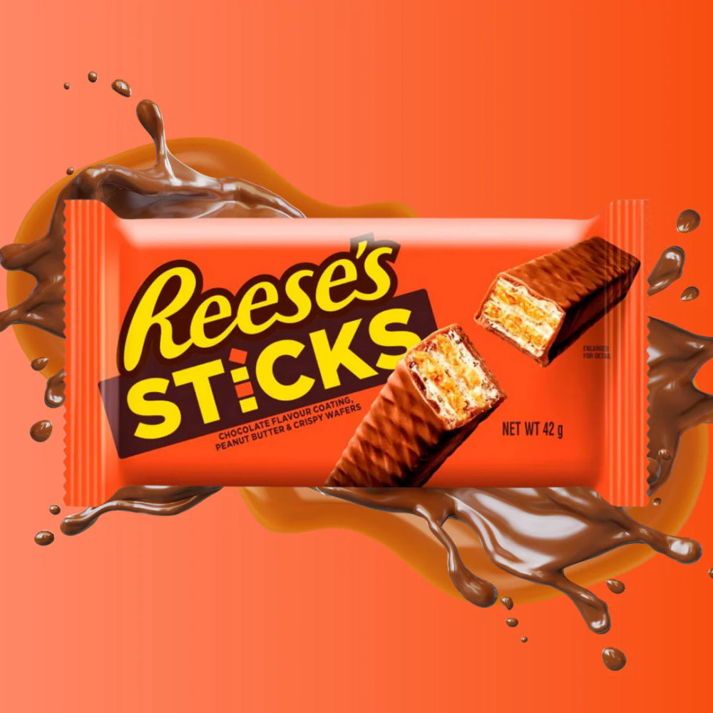 Reese's Wafer Sticks 42g (Box of 20)