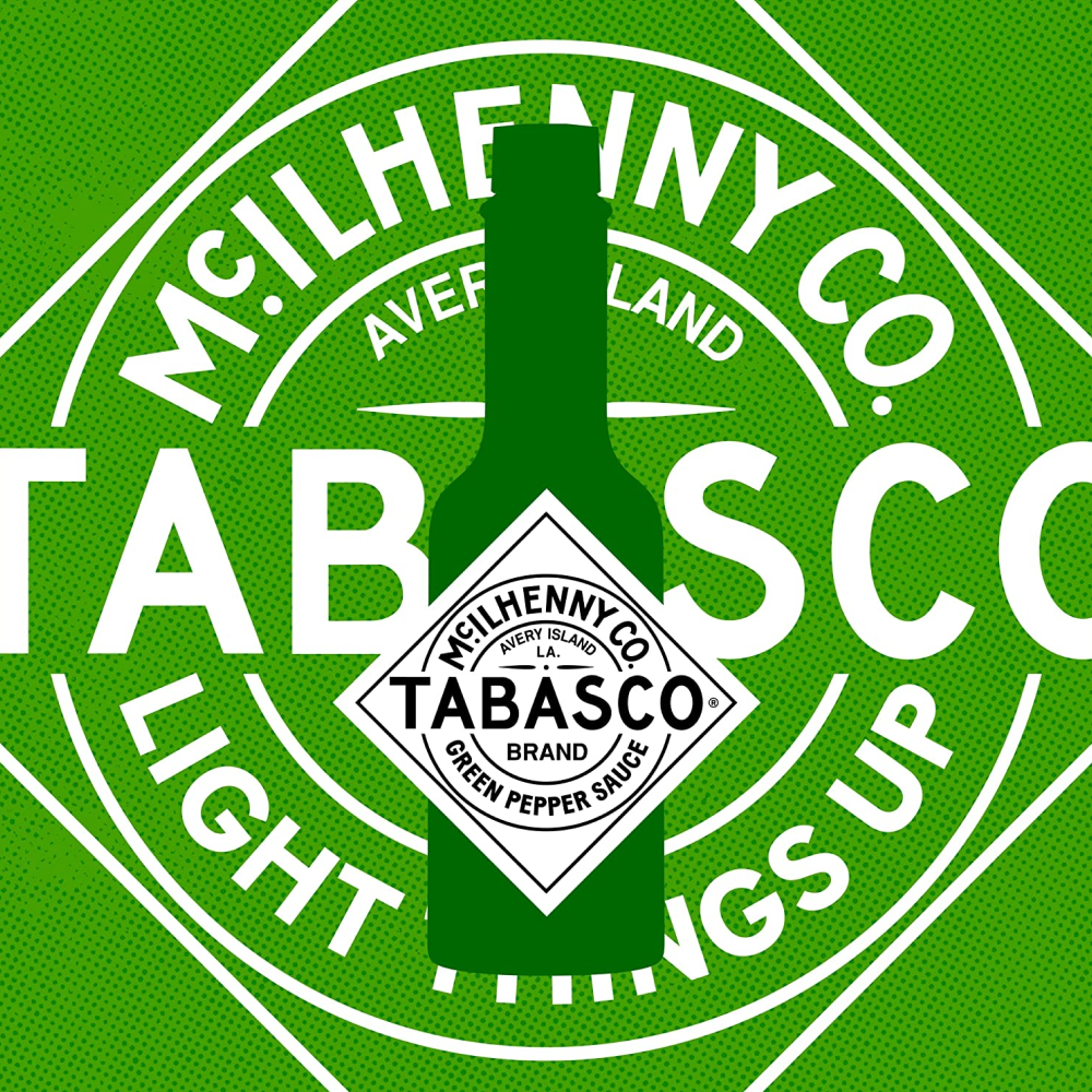 Tabasco Green Pepper Sauce 1.89L (Box of 2)