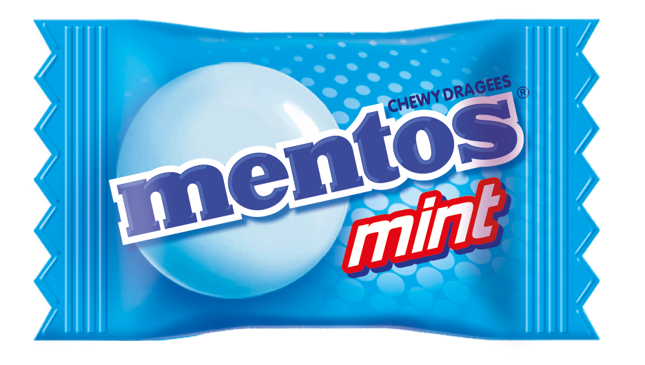 Mentos Mint Candy Pillowpack 540g (Box of 12)