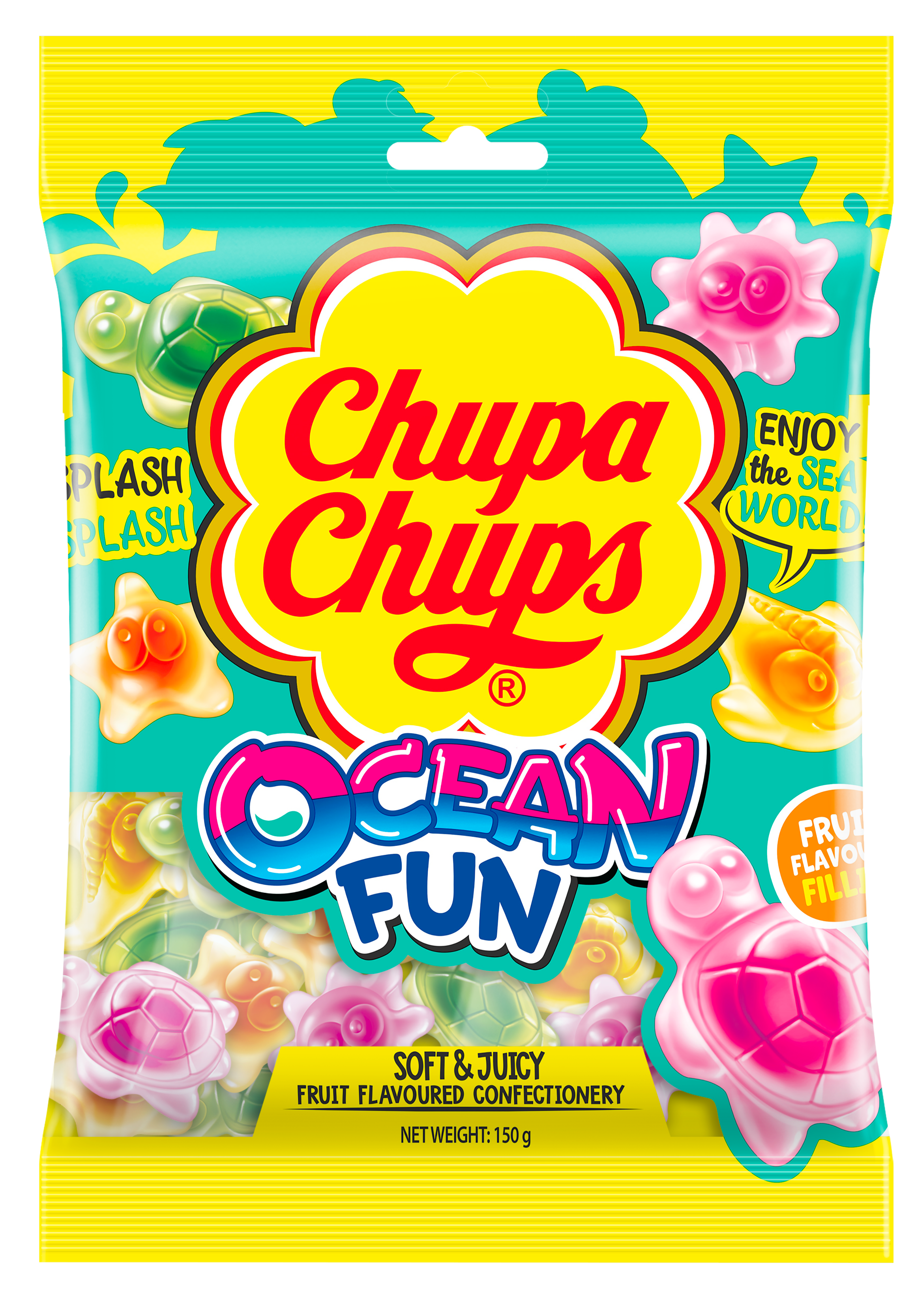 Chupa Chups Ocean Fun Mix 150g x 12