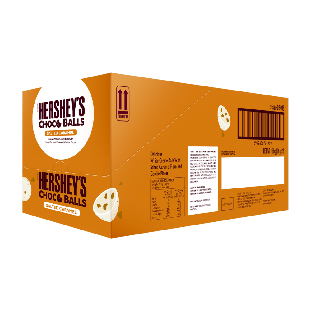 Hershey's Choco Balls Salted Caramel 120g