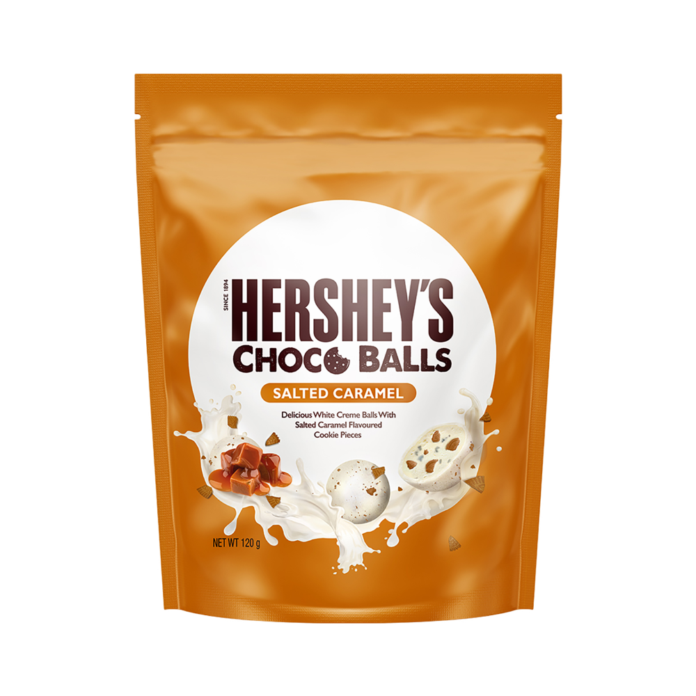 Hershey's Choco Balls Salted Caramel 120g