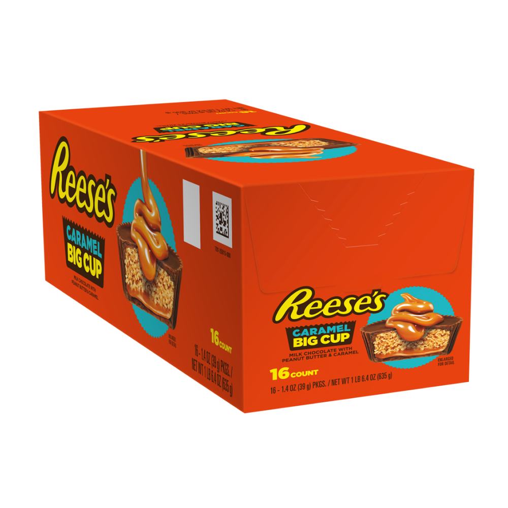 Reese's Milk Chocolate Caramel Big Cup 29g(Box of 16)