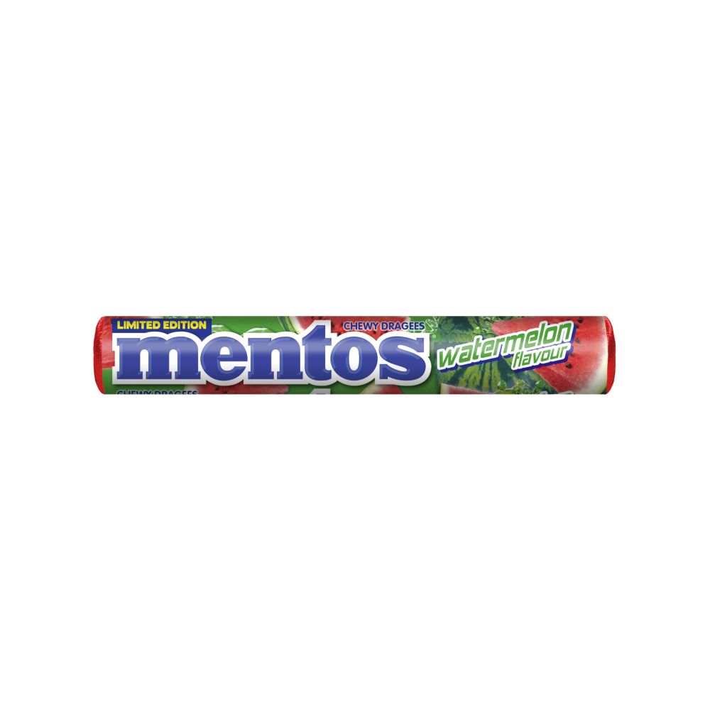 Mentos Watermelon Roll, 40 Rolls