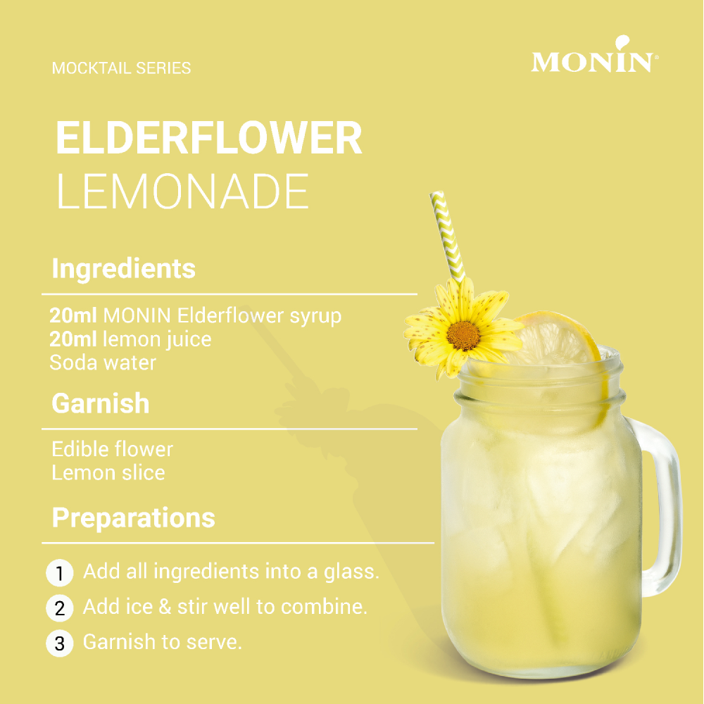 Monin Elder Flower Syrup